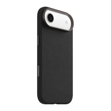 OtterBox | Symmetry Cactus Leather w/MagSafe iPhone 17 Air + Camera Control Case - Noir - Ash | 77-99028