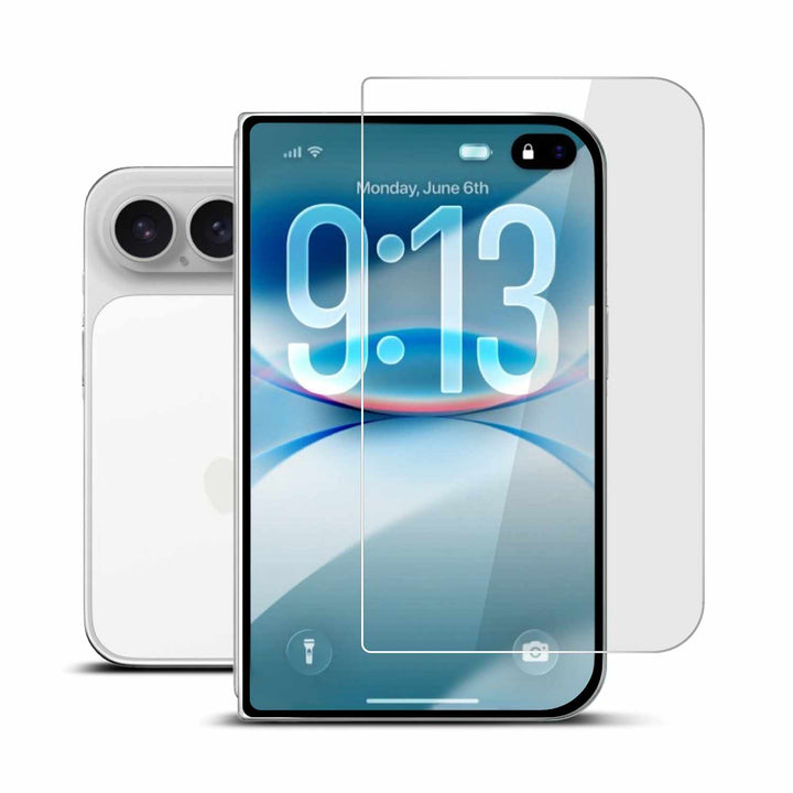 22 Cases | Tempered Glass Screen Protector iPhone Duo  (Outside Screen) | 22SPIP1H8ULTRA