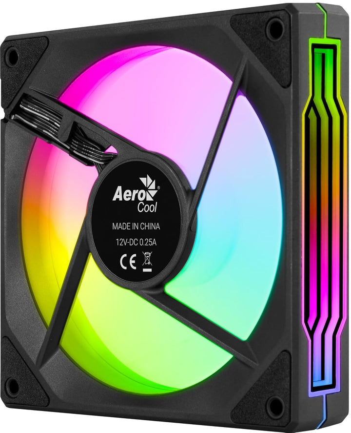 AeroCool | Fan Phantom-M-3R-BK PhantomM-3 R 12 PWM ARGB BK - Black | ACF3-MR11247.11