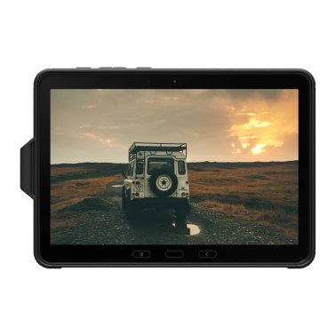 UAG | Bulk Scout w/Kickstand and Handstrap Series Case Samsung Tab Active4 Pro - Black | 15-12714