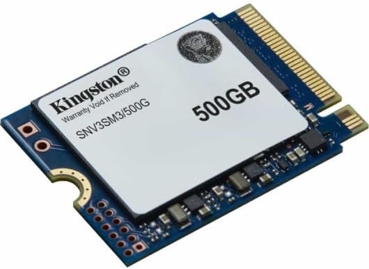 Kingston | 500GB NV3 M.2 2230 PCIe 4.0 NVMe SSD | SNV3SM3/500G