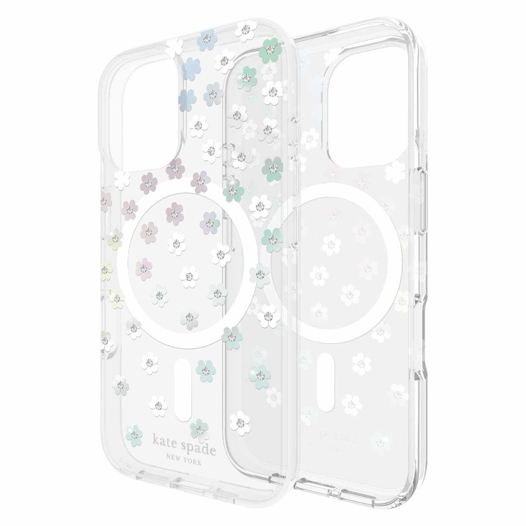 //// Kate Spade | Protective Case w/MagSafe iPhone 16 - Scattered Flowers | 120-8908