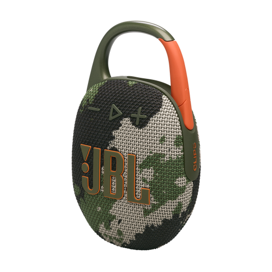 JBL | Clip 5 Waterproof Bluetooth Wireless Speaker - Squad | JBLCLIP5SQUADAM