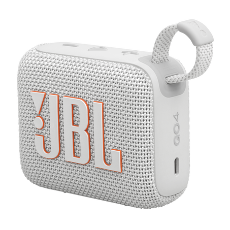 //// JBL | Go 4 Waterproof Bluetooth Wireless Speaker - White | JBLGO4WHTAM