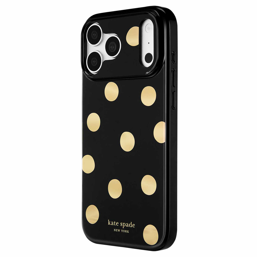 Kate Spade | Protective MagSafe Case iPhone 18 Pro /17 Pro - Metallic Classic Dot | KS061144