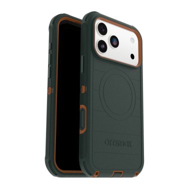 OtterBox | Defender Pro w/MagSafe iPhone 17 Pro Max + Camera Control Case - Green Intrigue | 77-98436