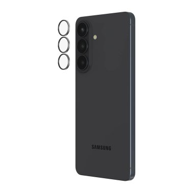 ZAGG | InvisibleShield Glass Elite Camera Rings Lens Protector for Samsung Galaxy S26+ - Silver | 0200121134