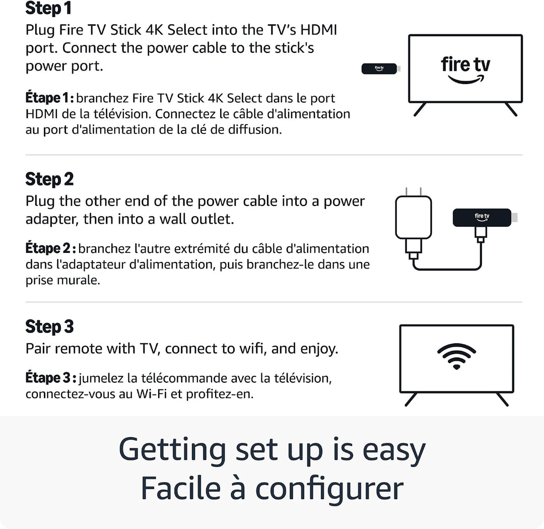 Amazon | Fire TV Stick 4K Select Wi-Fi 5 8GB | B0CN41W4TQ