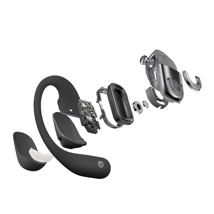 Shokz | OpenFit 2+ Open-Ear True Wireless Earbuds CA - Black | T921-ST-BK-CA-326