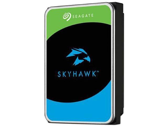 Seagate | Skyhawk 4TB Video Internal Hard Drive HDD - 3.5 Inch SATA 6Gb/s 64MB Cache for DVR NVR  - Black | ST4000VX016