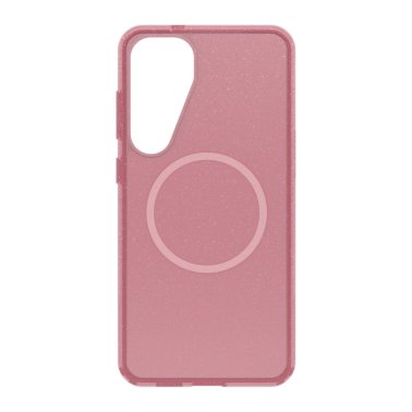 Otterbox | Symmetry Clear Magnets Series Case Samsung Galaxy S25+ - Pink Thimbleberry | 77-97470