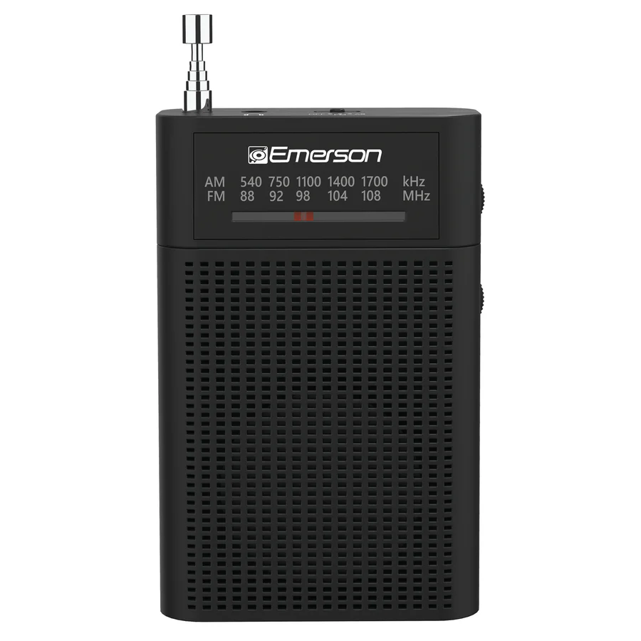 Emerson | Portable AM/FM Radio with Built-in Speaker | ER-7000