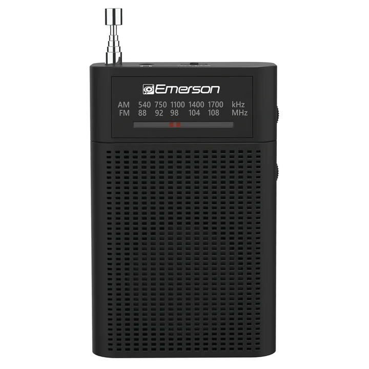 Emerson | Portable AM/FM Radio with Built-in Speaker | ER-7000