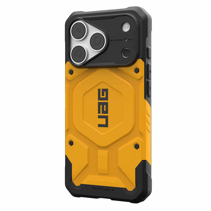UAG | Pathfinder MagSafe Rugged iPhone 18 Pro /17 Pro Case - Heritage Yellow |  114583118282