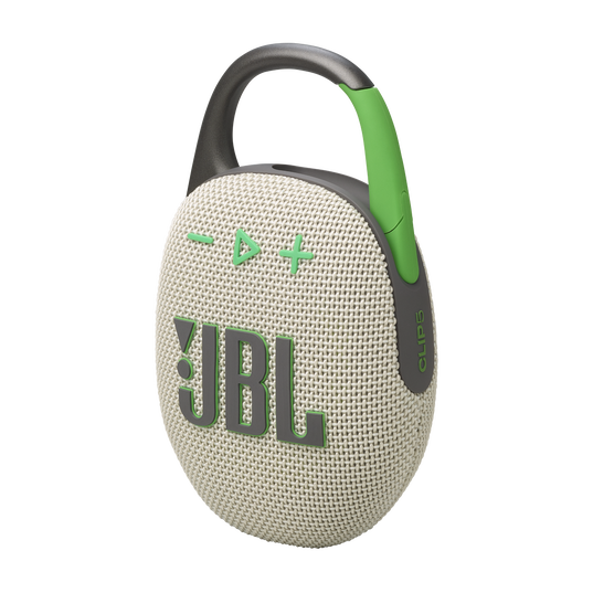 JBL | Clip 5 Waterproof Bluetooth Wireless Speaker - Sand | JBLCLIP5SANDAM