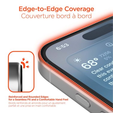 HyperGear | Edge-to-Edge Glass Screen Protector Samsung Galaxy S26 Ultra w/Dust-Free Install Tray | 16538HIT