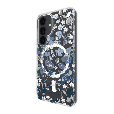 Kate Spade | Protective Prints MagSafe Case Samsung Galaxy S25 - Flowerbed Blue | 15-13942