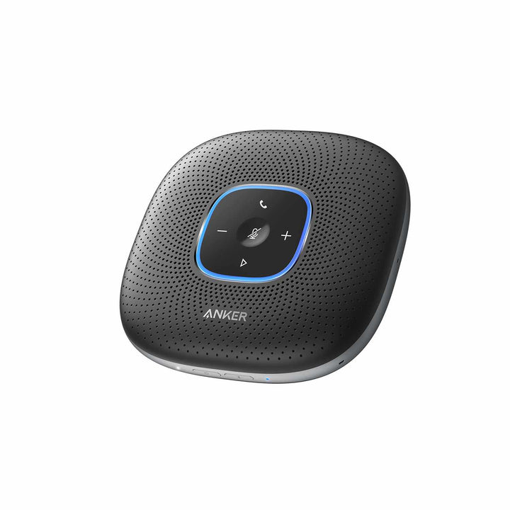 Anker | PowerConf Speakerphone/Zoom Certified Conference Speaker - Black | A3301012