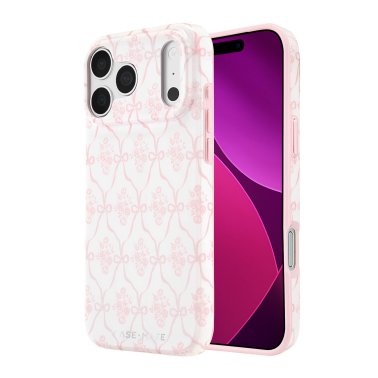 Case-Mate | Trellis Bow MagSafe Case iPhone 18 Pro Max/17 Pro Max - Ballet Pink | CM061014