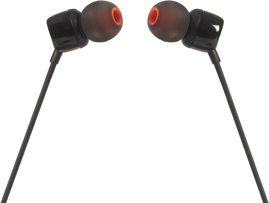 JBL | T110 Wired In-Ear Sound Isolating Headphones - Black | JBLT110BLKAM