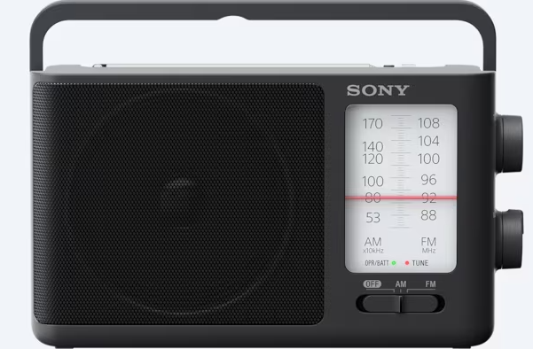 Sony | Analogue Tuning Portable FM/AM Radio - Black | ICF-506