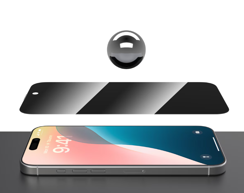 /// Devia | Van Series Full Screen Privacy Twice iPhone 16 Pro Tempered Glass | 6942297115576 TRANSITION TO BE PRIVACY