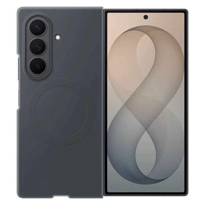 Samsung | Silicone Magnet Case for Samsung Galaxy Z Fold 8 Ultra - Black | EFEF976CBEGCA