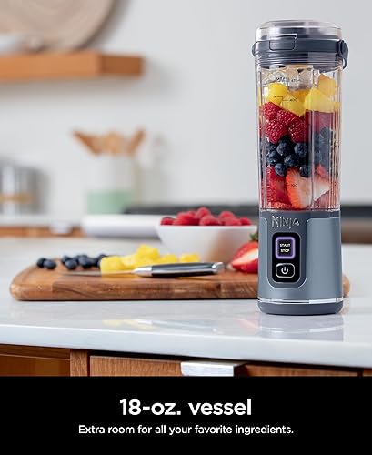 Ninja | Blast Portable for Shakes & Smoothies Cordless 18oz - Denim Blue | BC151NVC