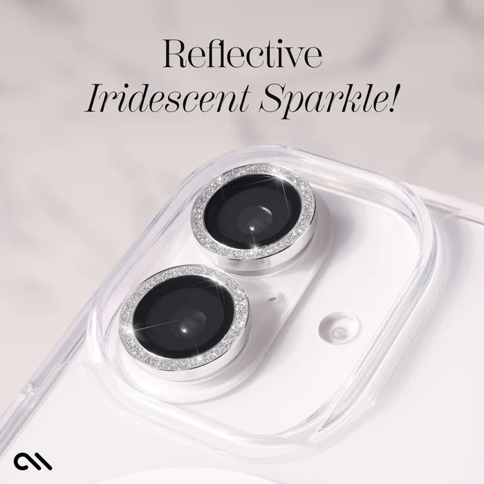 //// Case-Mate | Aluminum Ring Glass Lens Protector iPhone 16 Plus / 16 - Twinkle | 15-13285 TRANSITION TO CM057362