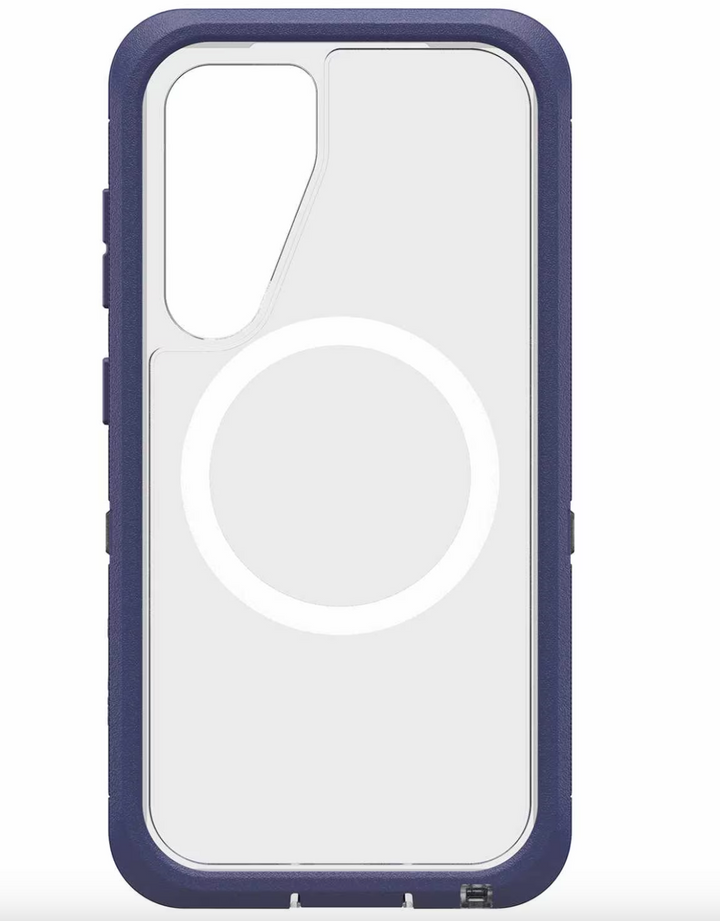 Otterbox | Defender XT Clear Pro Magnets Series Case Samsung Galaxy S25 -  Clear / Purple Lavender Haze | 77-97638