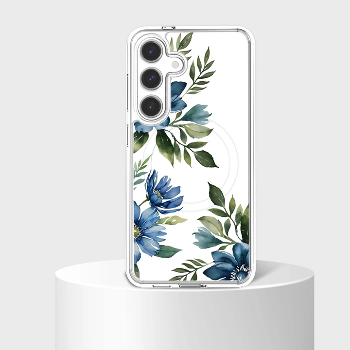Caseco | Case for Samsung S26 - Blue Floral | ED24F3-FL