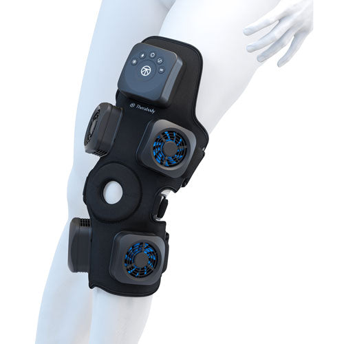 Therabody | RecoveryTherm Hot & Cold Vibration Knee | TB03821-01
