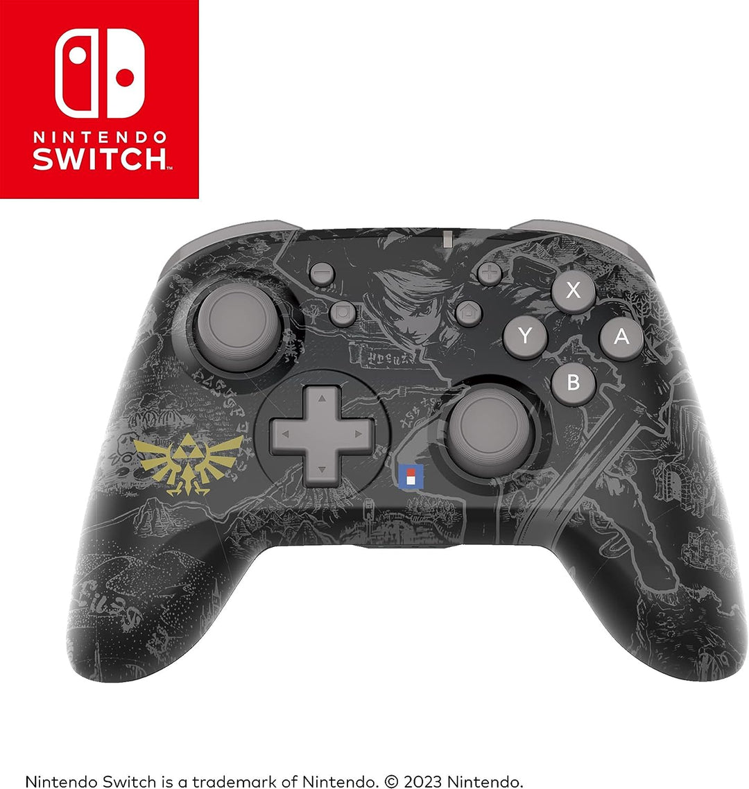 Hori | Horipad Wireless Gaming Controller for Nintendo Switch - The Legend of Zelda Edition | NSW-479U