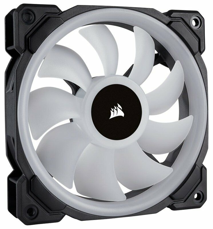 Corsair | LL Series LL120 RGB 120mm Dual Light Loop RGB LED PWM Fan 3 Fan Pack with Lighting Node Pro CO-9050072-WW