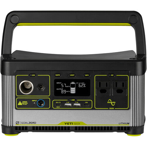 Goal Zero | Lithium Yeti 500x Portable Solar Generator | 36100
