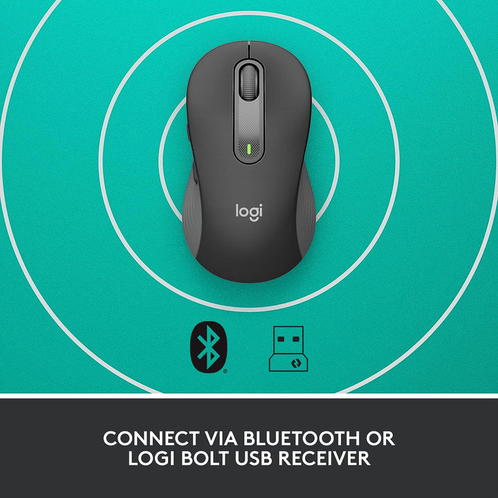 Logitech | M650L Signature Series Mouse For Business - Graphite | 910-006346
