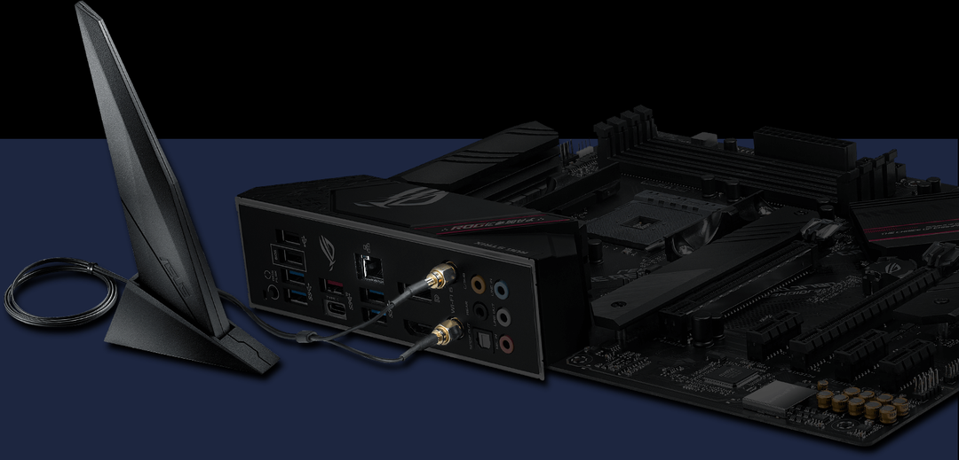 Asus | Motherboard ROG STRIX B550-F GAM WIFI AM4 B550 128GB PCI Express DisplayPort/HDMI Windows 10 ATX Retail