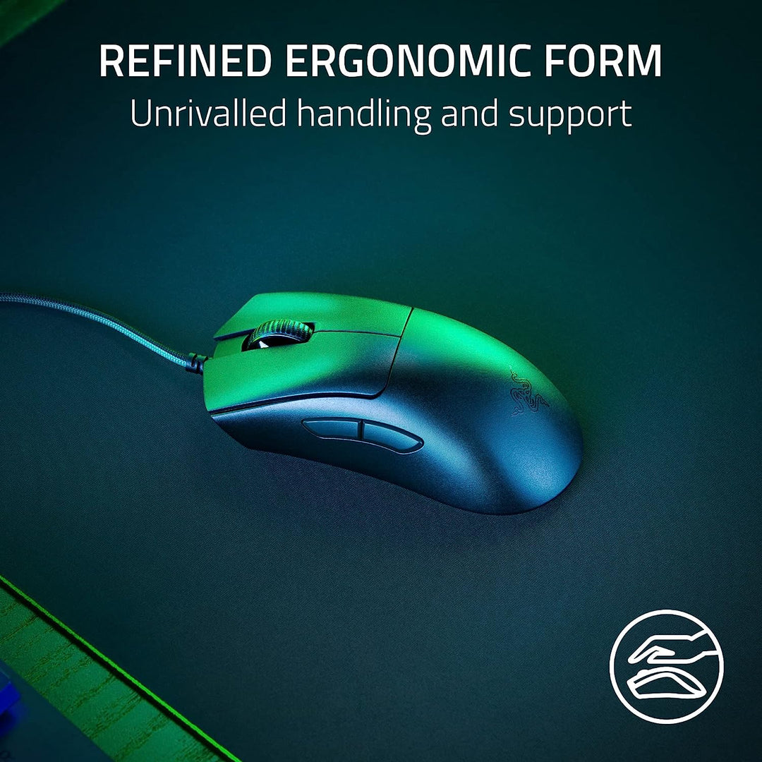 Razer | DeathAdder V3 30000 DPI Wired Optical Gaming Mouse - Black | RZ01-04640100-R3U1