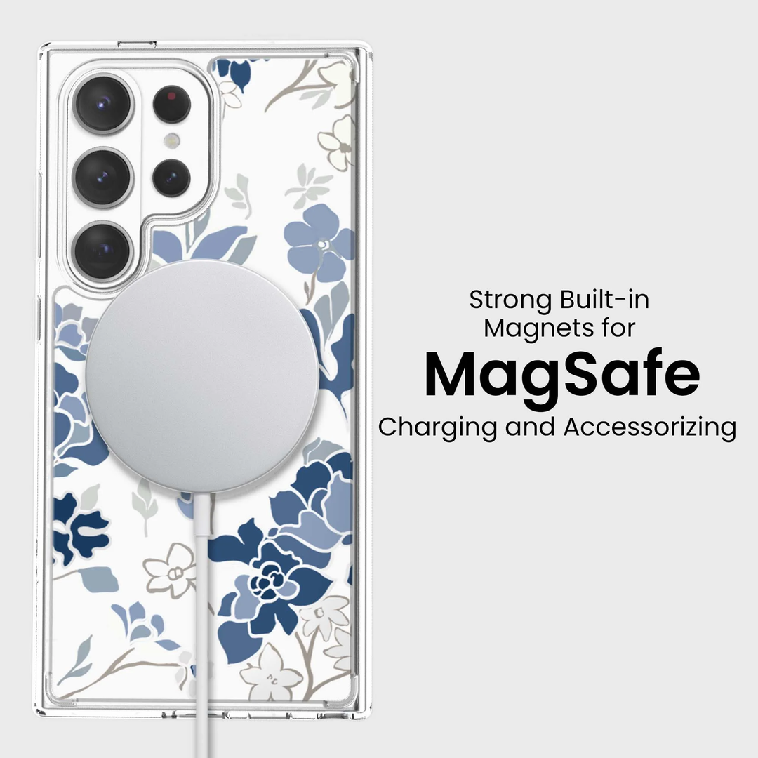 Caseco | Case for Samsung S26 Ultra - Blue Pattern | ED24F4-BP