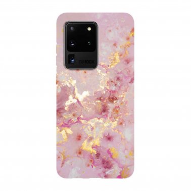 /// Uunique  | Samsung Galaxy S20 Ultra Pink (Pink Candy Marble) Nutrisiti Eco Printed Marble Back Case 15-06650