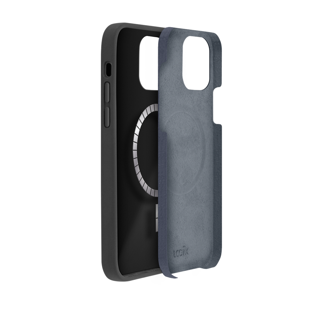 LOGiiX | Silicone Case Vibrance Mag iPhone 14 Pro Max  - Black | LGX-13441