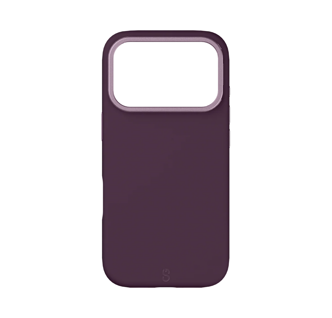 LOGiiX | Vibrance Silicone Case for iPhone 18 Pro/17 Pro - Dark Cherry | LGX-14154