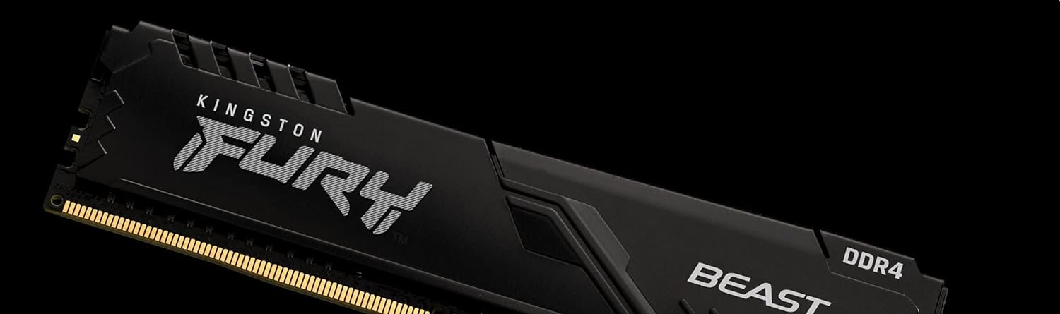 Kingston | RAM 8GB 3200MHz DDR4 CL16 DIMM FURY Beast - Black