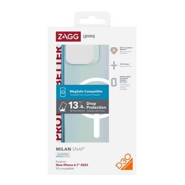 //// ZAGG GEAR4 | D3O Milan Snap Case iPhone 14 Plus - Aurora Ombre | 15-10126