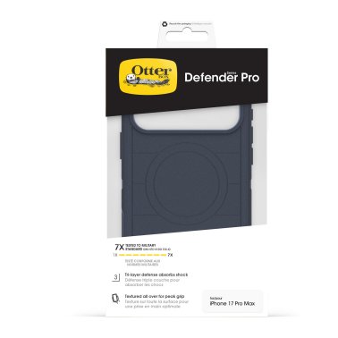 OtterBox | Defender Pro w/MagSafe iPhone 17 Pro Max + Camera Control Case - Blue Sentiment | 77-98432