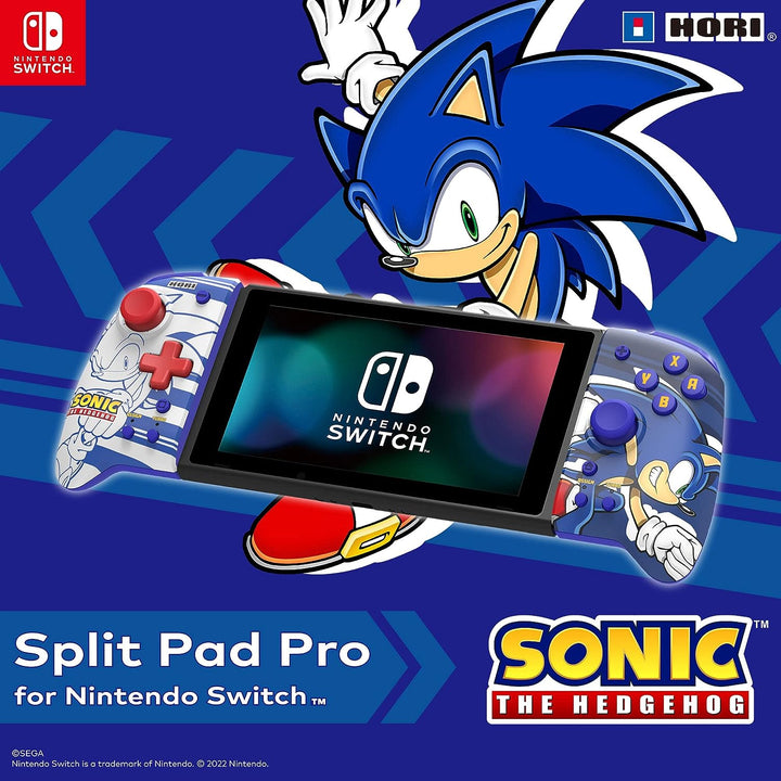 Hori | Split Pad Pro Controller for Nintendo Switch - Sonic | NSW-358U