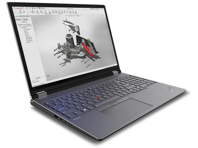 Lenovo | Laptop ThinkPad P16 G2 16" UHD Non-Touch Screen, i7-13700 1TB SSD 32GB DDR5 A2000 W11 Pro 3YR | 21FA002TUS