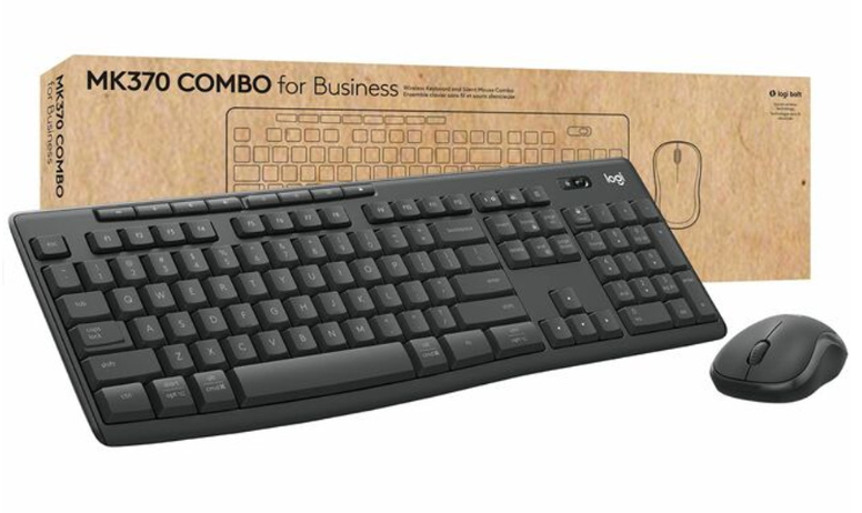 Logitech | MK370 Graphite Bluetooth Mouse and Keyboard Combo | 920-011887