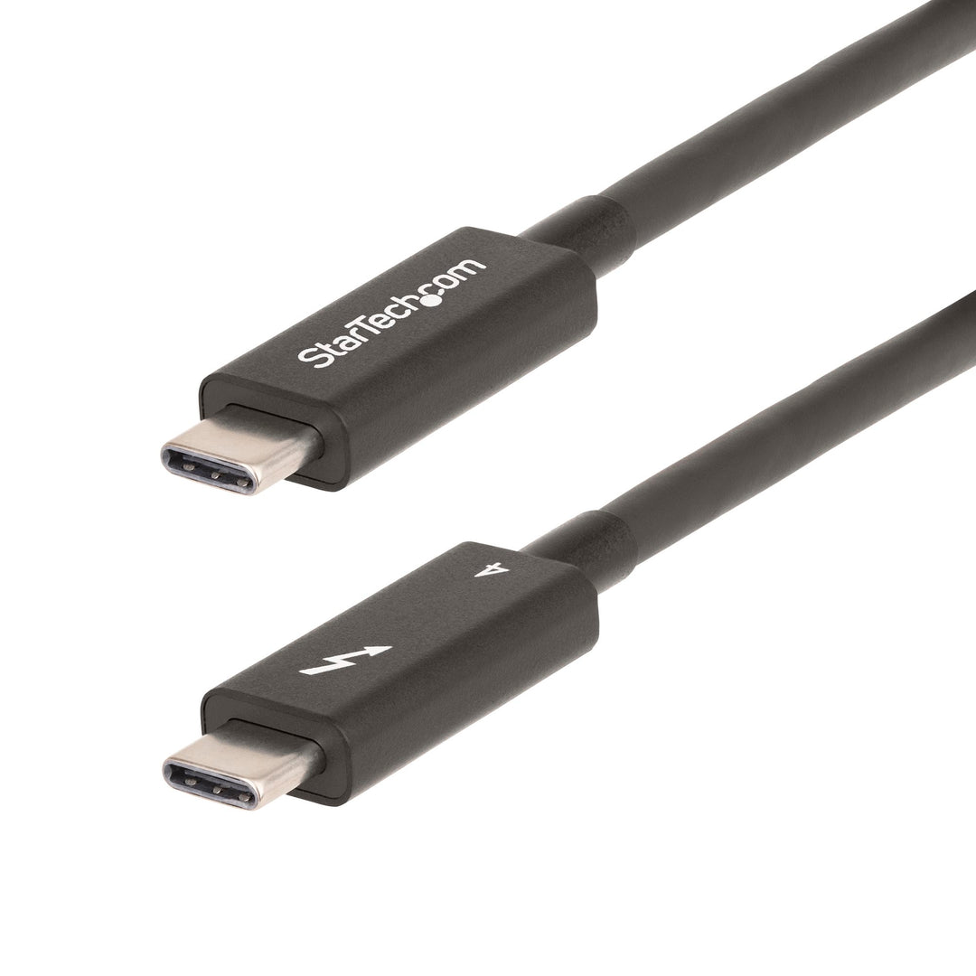 Startech | Certified Active Thunderbolt 4 Cable - 40GBPS, 100W PD, 8K Video, Compatible w/TB3, USB4/USB-C | A40G2MB-TB4-CABLE