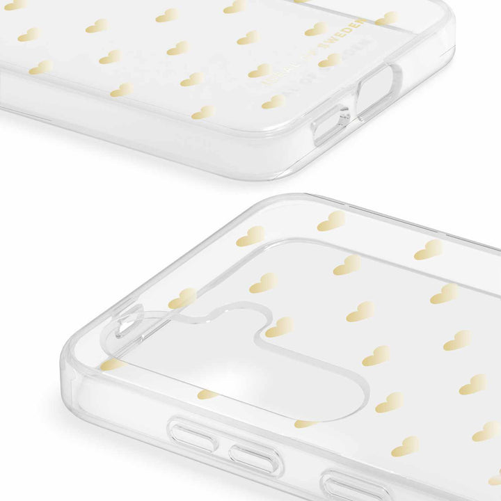 Ideal of Sweden | Case Samsung Galaxy S24 - Gold Hearts | 120-8060